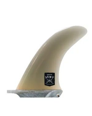 CA 7 Smoky Grey Longboard FIn