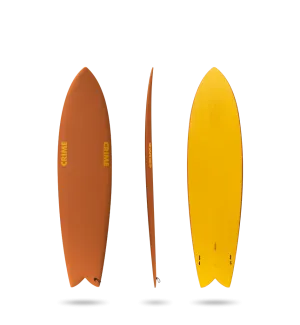 Crime Long Fish Soft Top 7'5-Rust