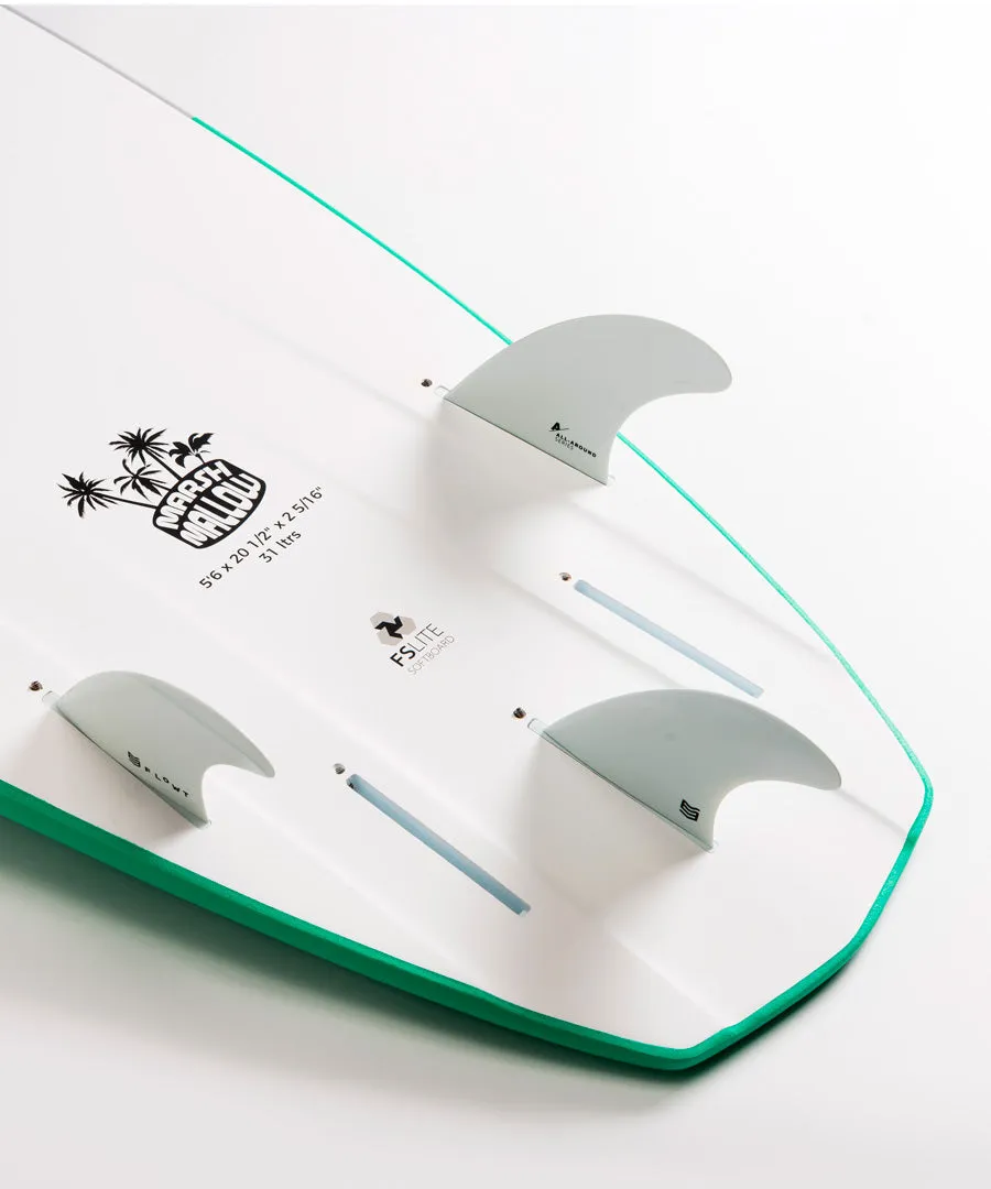 Flowt Marshmallow Soft Top 5'6-Green