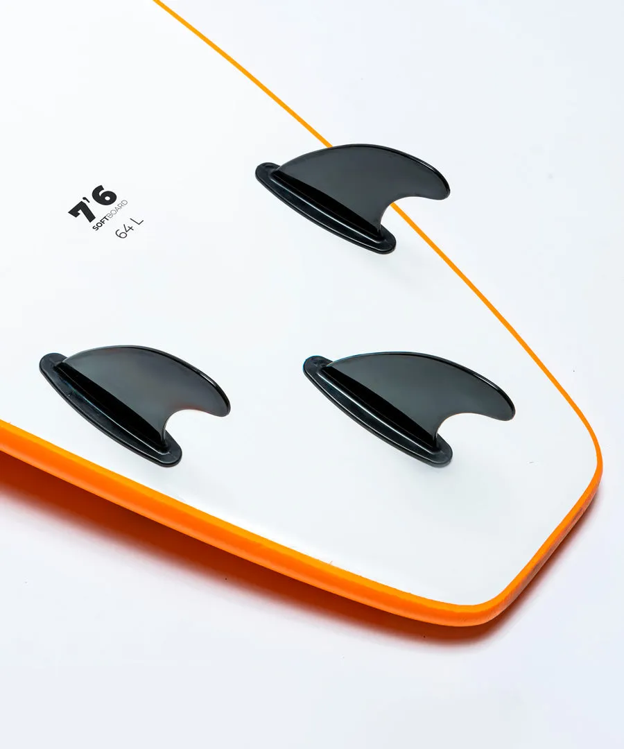 Flowt Standard Soft Top 7'6-Orange