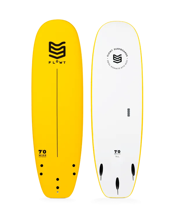 Flowt Standard Wide Soft Top 7'0-Yellow