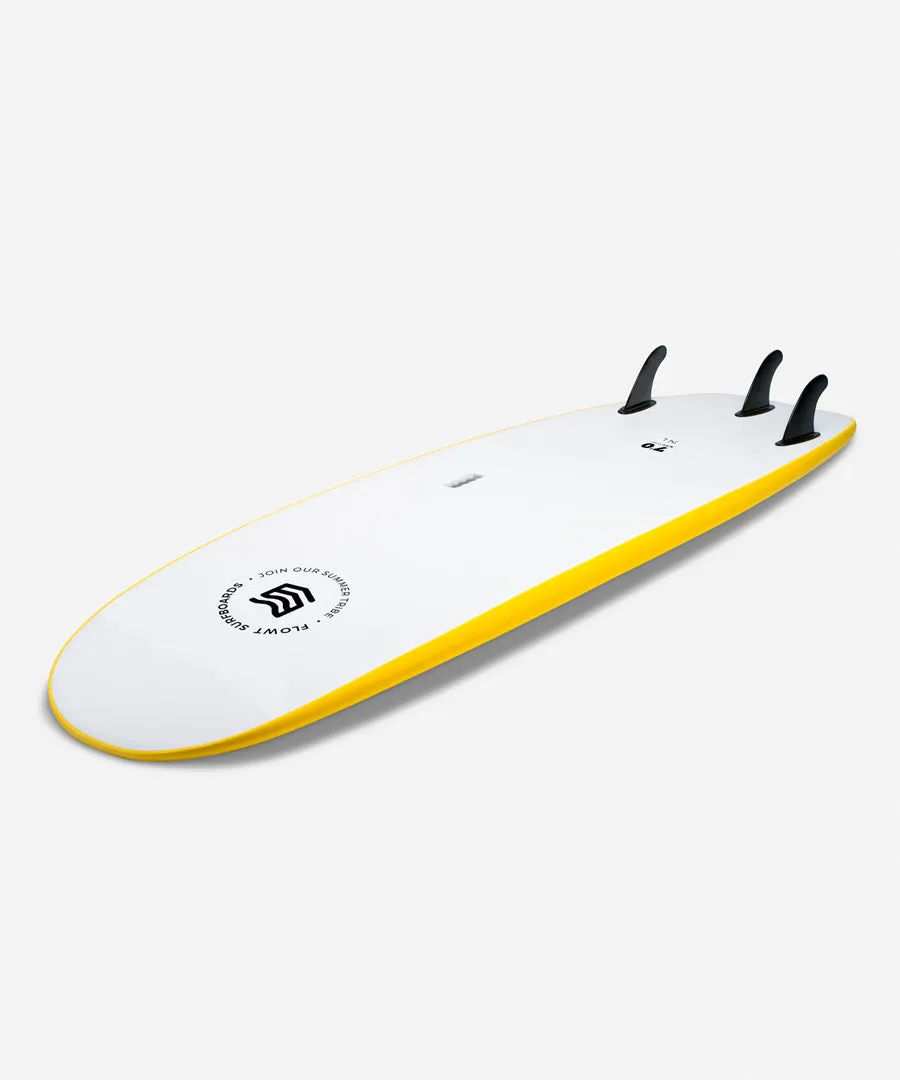 Flowt Standard Wide Soft Top 7'0-Yellow