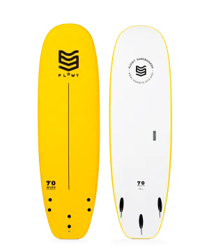 Flowt Standard Wide Soft Top 7'0-Yellow