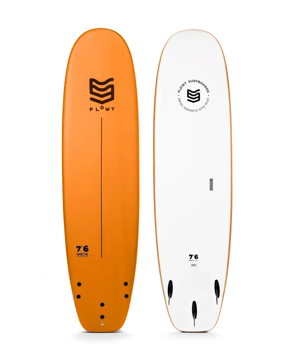 Flowt Standard Wide Soft Top 7'6-Orange