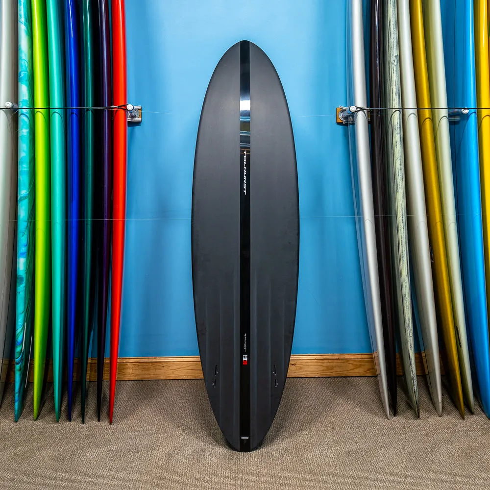 Harley Ingleby Mid 6 Twin Thunderbolt Black 6'10