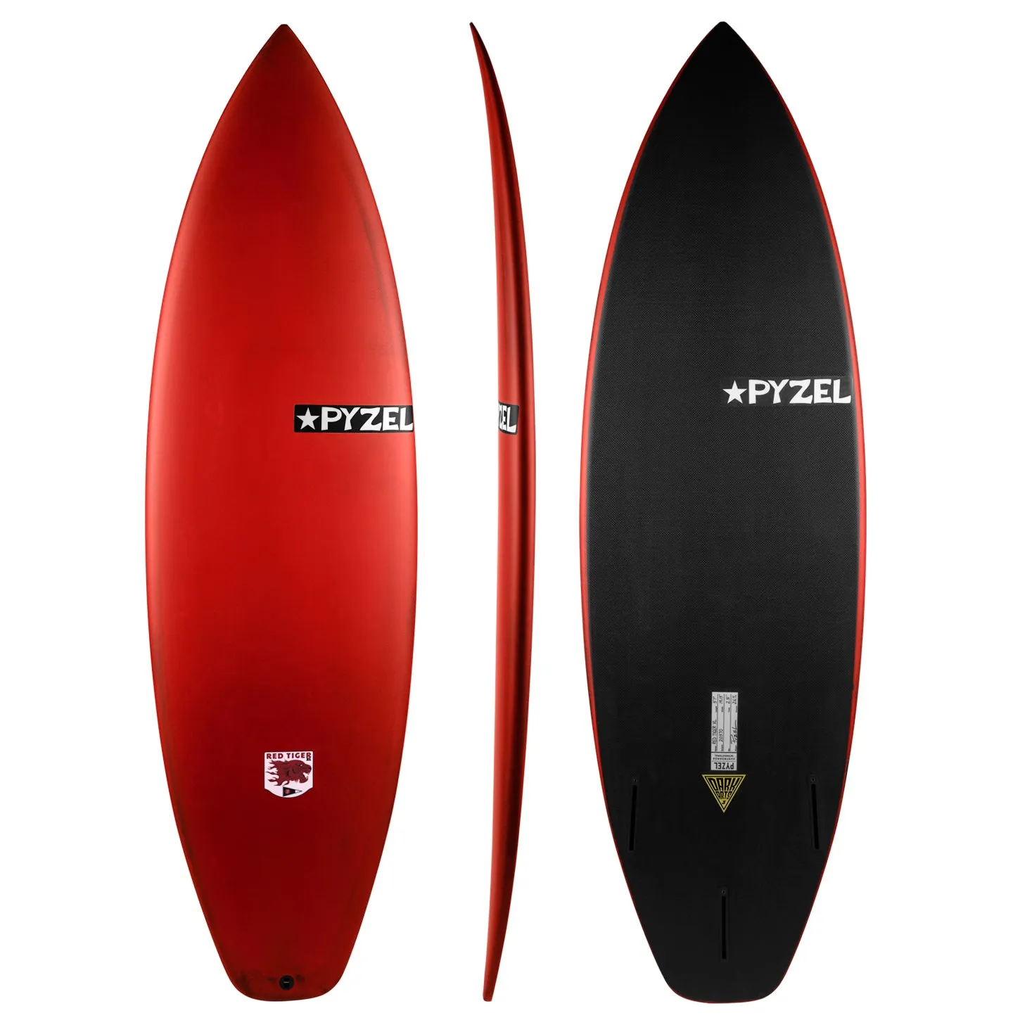 Pyzel Red Tiger - Red Top